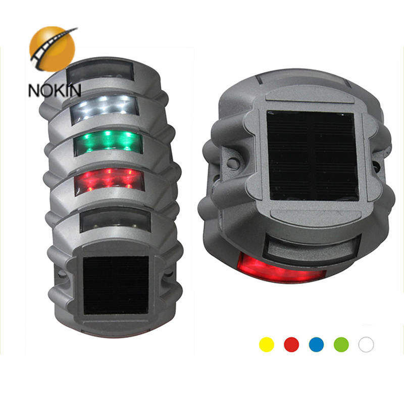Amber Solar Pavement Markers Bluetooth Deck Light